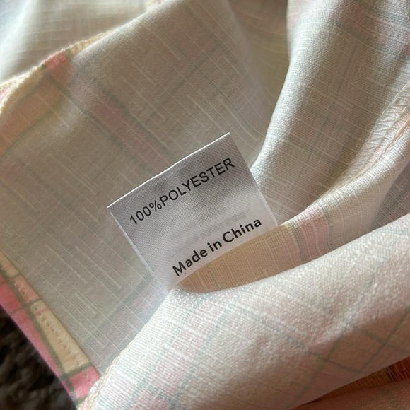 NWT Princess Polly Check Mate Mini Multi Skirt Set In Pink Size 12 - Picture 14 of 16